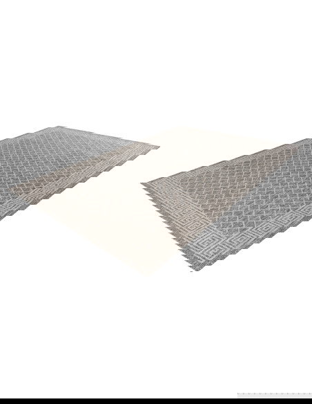 Tallinn 541 Grey Rug – Durable Geometric Carpet