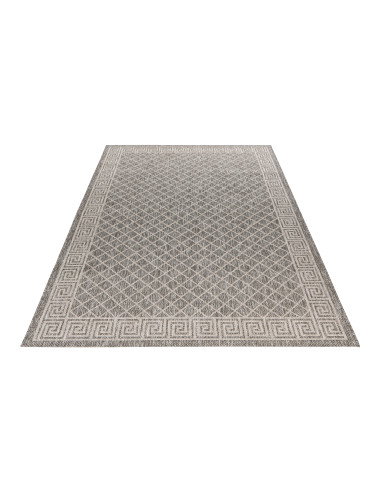 Tallinn 541 Grey Rug – Durable Geometric Carpet