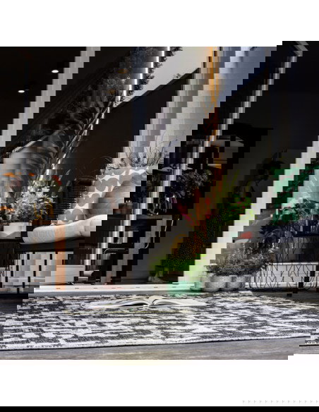 Tallinn 542 Grey Modern Rug – Durable Polypropylene Carpet