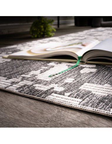 Tallinn 542 Grey Modern Rug – Durable Polypropylene Carpet