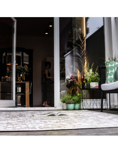 Tallinn 542 Taupe Modern Rug – Durable & Stylish