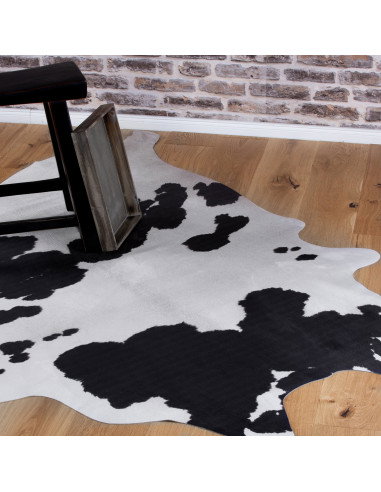 Toledo 190 Black-White Rug – Bold Modern Carpet