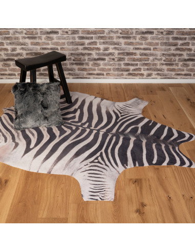 Toledo 192 Black-White Zebra Rug – Bold Modern Carpet