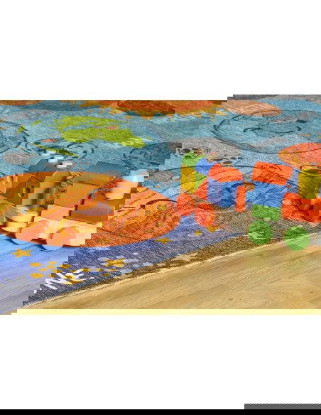 Torino Kids Solar System Rug – Educational & Colorful Carpet