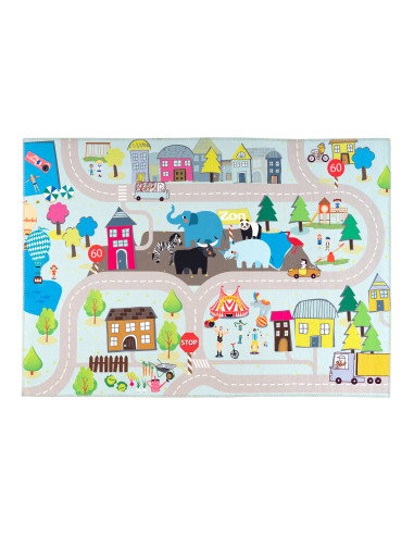 Torino Kids 231 Street Rug – Colorful Playroom Carpet