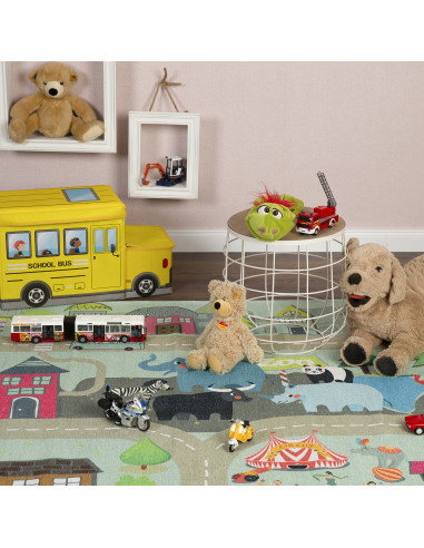 Torino Kids 231 Street Rug – Colorful Playroom Carpet