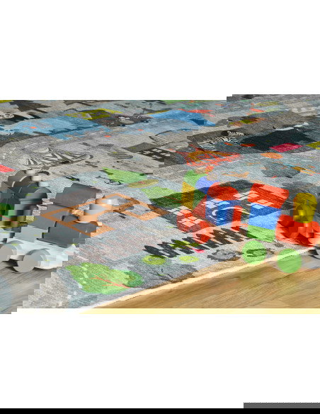 Torino Kids 231 Street Rug – Colorful Playroom Carpet