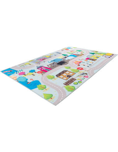 Torino Kids 231 Street Rug – Colorful Playroom Carpet