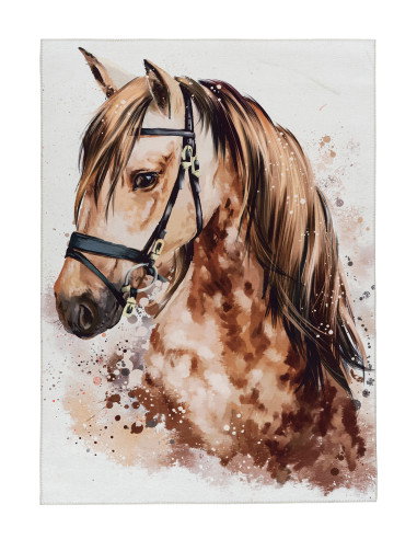 Torino Kids Brown Beauty Rug – Soft Durable Carpet