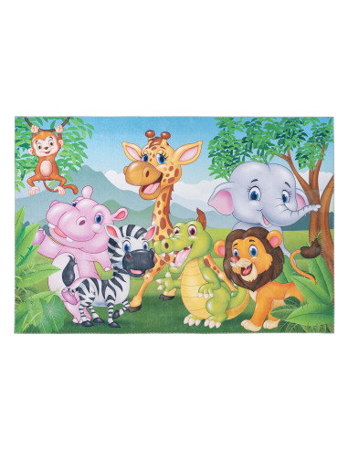 Torino Kids 239 Jungle Rug – Colorful Kids Carpet
