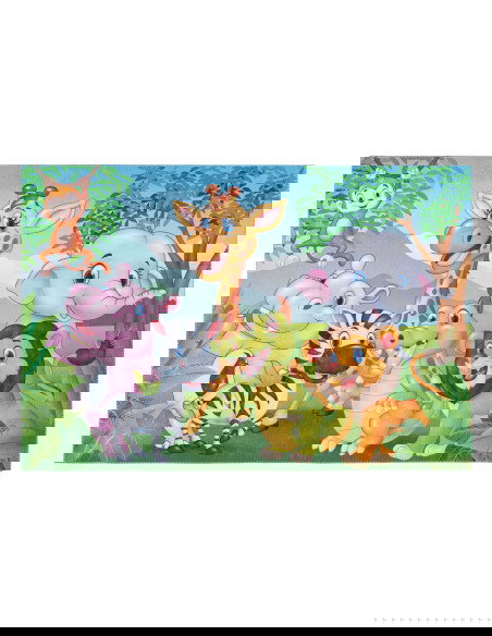 Torino Kids 239 Jungle Rug – Colorful Kids Carpet