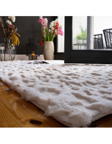 Valley 245 Ivory Hand-Tufted Rug – Soft & Durable