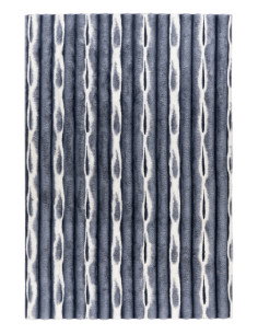 Tappeto moderno Waves 305 blu per salotto elegante