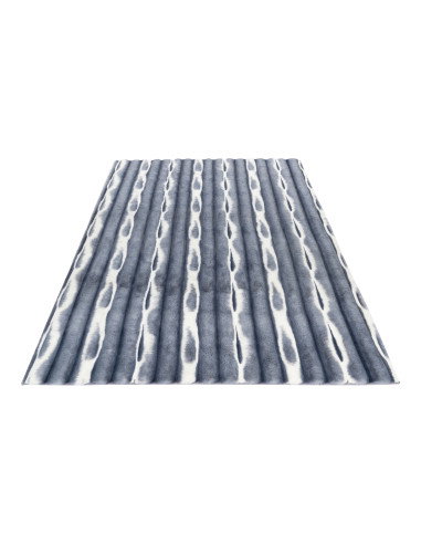 Tappeto moderno Waves 305 blu per salotto elegante
