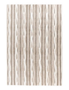 Waves 305 Taupe Hand-Tufted Rug – Soft & Durable