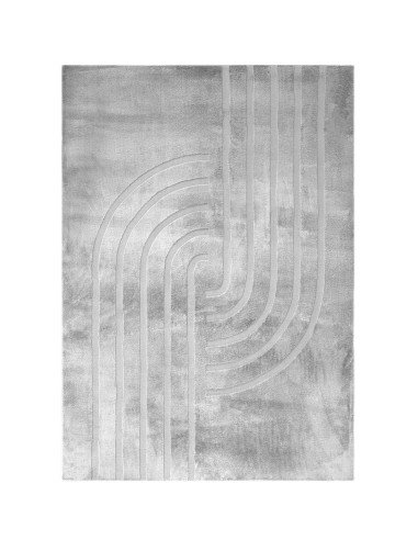 Zen Deluxe 700 Grey Modern Geometric Rug