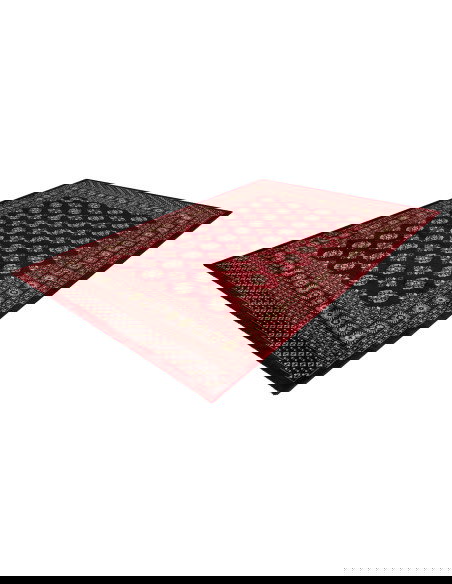 Tappeto salotto rosso Ariana 880 elegante e resistente