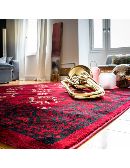 Ariana 881 Red Classic Rug – Durable & Elegant Carpets