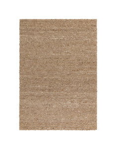 Tappeto Adler Honey in lana naturale, stile boho chic, morbido e artigianale, perfetto per ambienti caldi e accoglienti.