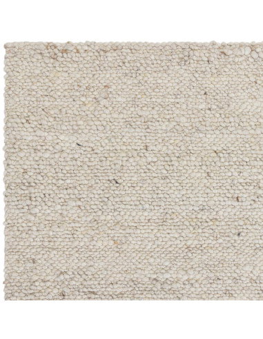 Elevate your space with the Adler Ivory boho rug, featuring handwoven natural wool for plush comfort and timeless bohemian styl