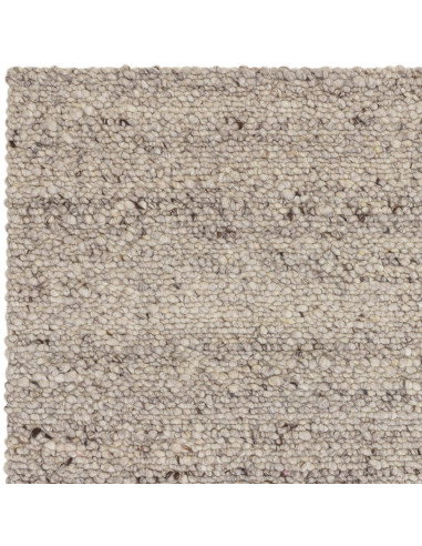 Elevate your space with the Adler Silver boho rug, featuring natural wool texture, handcrafted quality, and a versatile silver