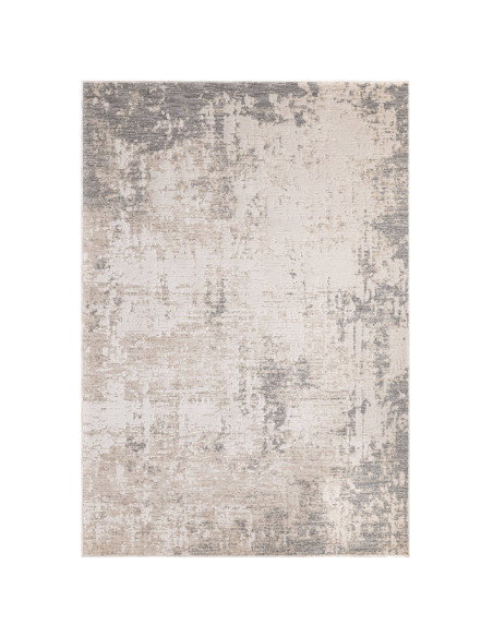 Tappeto Anders AN01 Grey: design boho chic con fantasia astratta, morbido e resistente, perfetto per ambienti moderni e raffina