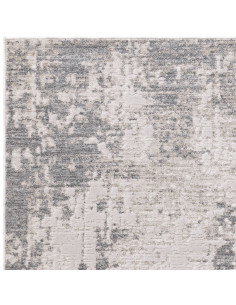 Tappeto Anders AN01 Grey: design boho chic con fantasia astratta, morbido e resistente, perfetto per ambienti moderni e raffina 2