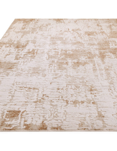 Elevate your space with the Anders AN02 Beige/Natural boho rug, featuring a soft abstract design and durable, easy-care materia
