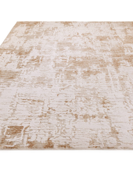 Elevate your space with the Anders AN02 Beige/Natural boho rug, featuring a soft abstract design and durable, easy-care materia