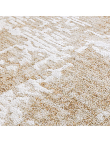 Elevate your space with the Anders AN02 Beige/Natural boho rug, featuring a soft abstract design and durable, easy-care materia