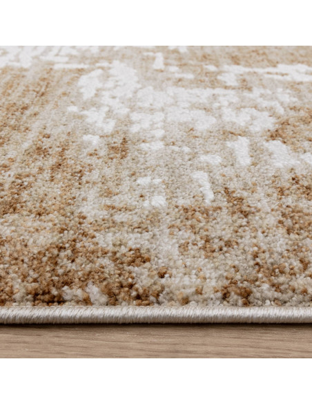 Elevate your space with the Anders AN02 Beige/Natural boho rug, featuring a soft abstract design and durable, easy-care materia