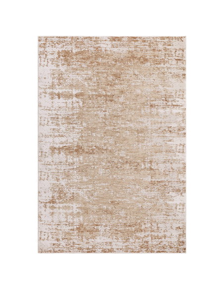 Elevate your space with the Anders AN03 Beige/Natural boho rug, featuring an abstract design, durable blend, and timeless bohem