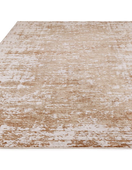 Elevate your space with the Anders AN03 Beige/Natural boho rug, featuring an abstract design, durable blend, and timeless bohem