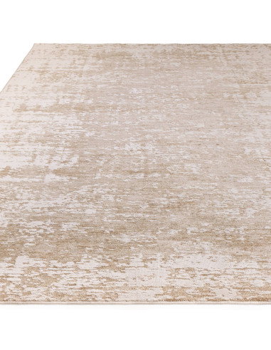 Tappeto Anders AN04 Beige/Natural: eleganza e comfort con design astratto, perfetto per ambienti boho chic e tappeti etnici. Re