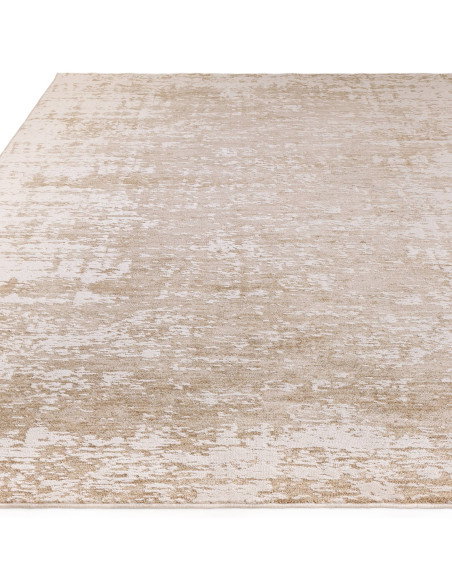 Tappeto Anders AN04 Beige/Natural: eleganza e comfort con design astratto, perfetto per ambienti boho chic e tappeti etnici. Re