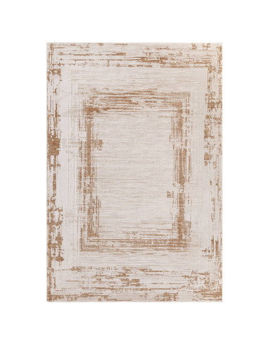 Tappeto Anders AN05 Beige/Natural: eleganza e comfort con design astratto, perfetto per ambienti boho chic e tappeti etnici mod