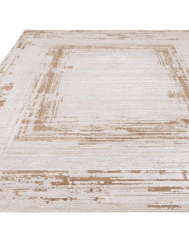 Tappeto Anders AN05 Beige/Natural: eleganza e comfort con design astratto, perfetto per ambienti boho chic e tappeti etnici mod