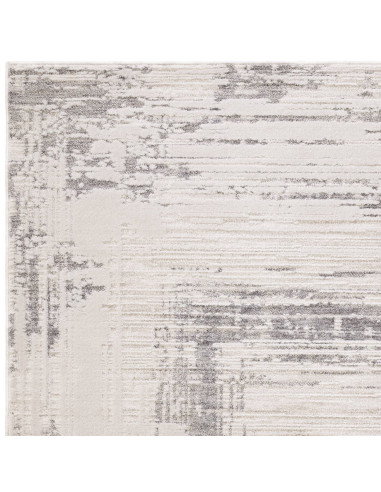 Tappeto Anders AN06 Grey: design moderno con fantasia astratta, perfetto per ambienti boho chic o etnici, resistente e facile d