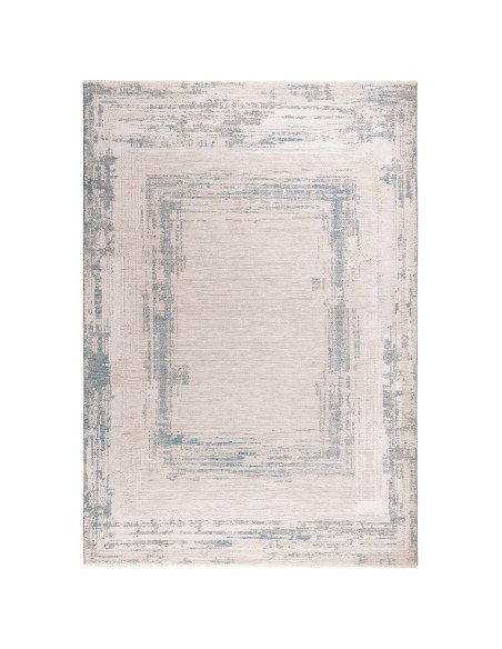 Elevate your space with the Anders AN07 Blue boho rug, featuring abstract design, soft blues, and durable, easy-care materials