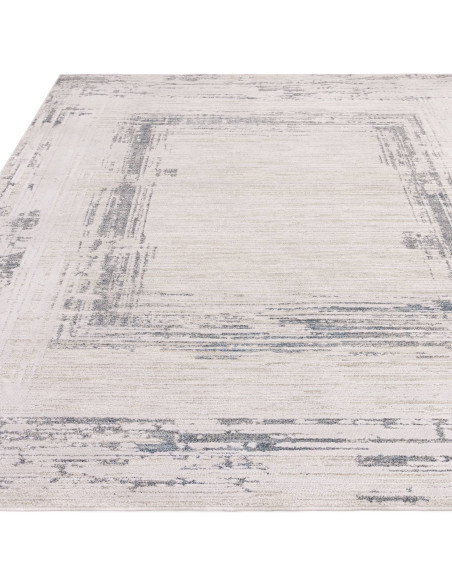 Elevate your space with the Anders AN07 Blue boho rug, featuring abstract design, soft blues, and durable, easy-care materials