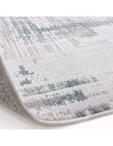Elevate your space with the Anders AN07 Blue boho rug, featuring abstract design, soft blues, and durable, easy-care materials