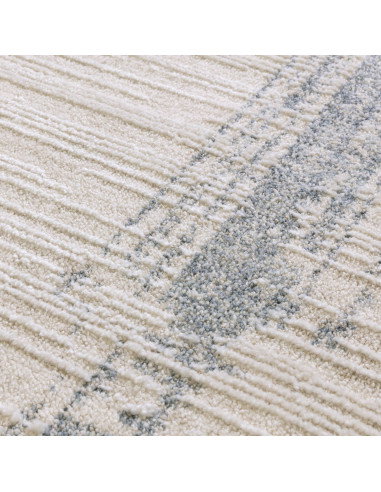 Elevate your space with the Anders AN07 Blue boho rug, featuring abstract design, soft blues, and durable, easy-care materials