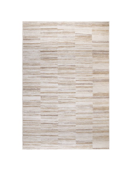 Elevate your space with the Anders AN08 Beige/Natural boho rug, featuring a soft abstract design and durable, easy-care fibers