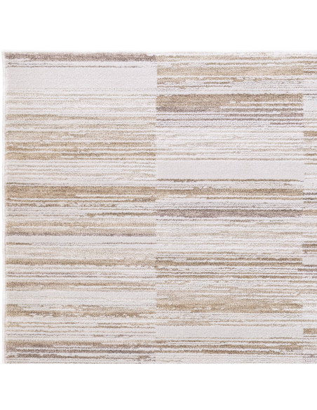 Elevate your space with the Anders AN08 Beige/Natural boho rug, featuring a soft abstract design and durable, easy-care fibers