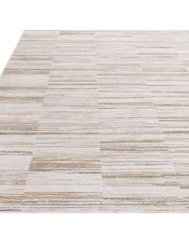 Elevate your space with the Anders AN08 Beige/Natural boho rug, featuring a soft abstract design and durable, easy-care fibers