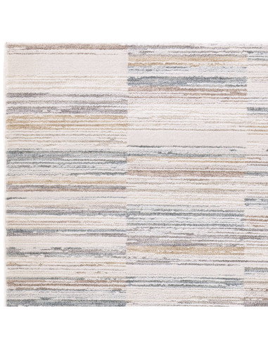 Elevate your space with the Anders AN09 Grey boho rug, featuring an abstract design and durable, easy-care synthetic fibers for