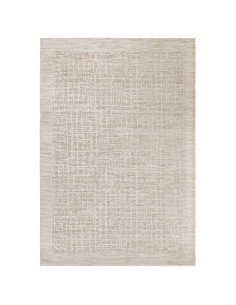 Tappeto Anders AN10 Beige/Natural: eleganza e comfort con design astratto, perfetto per ambienti boho chic ed etnici. Facile da