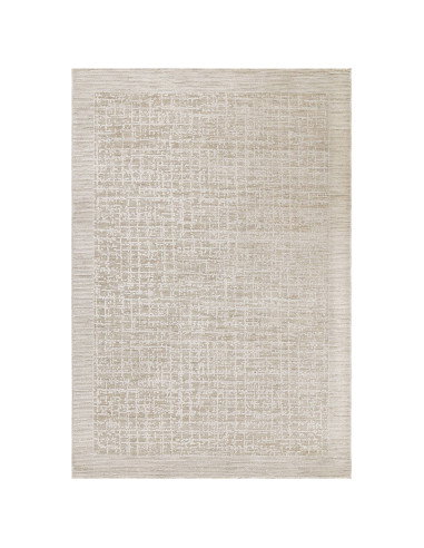 Tappeto Anders AN10 Beige/Natural: eleganza e comfort con design astratto, perfetto per ambienti boho chic ed etnici. Facile da