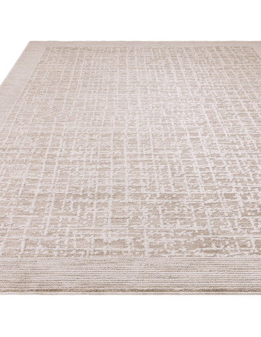 Elevate your space with the Anders AN10 Beige/Natural boho rug, featuring a durable, abstract design that blends modern fantasy