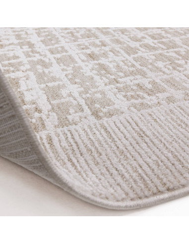 Elevate your space with the Anders AN10 Beige/Natural boho rug, featuring a durable, abstract design that blends modern fantasy